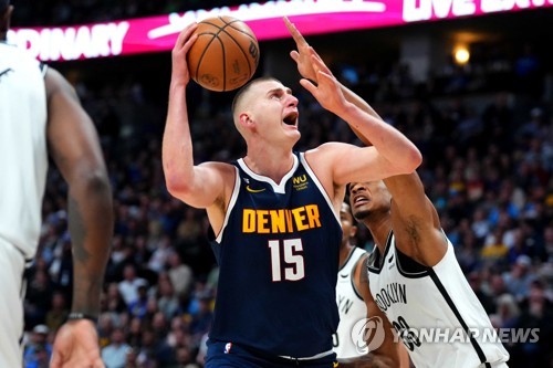 NBA 서부 1위 덴버, 요키치 트리플더블 활약에도 3연패 수렁