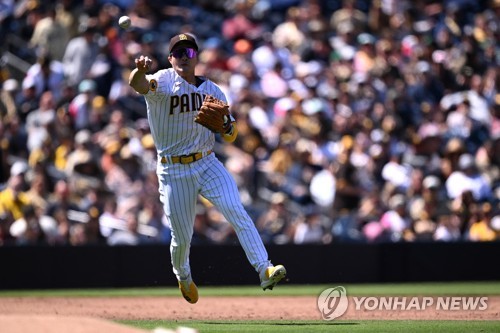 김하성 '끝내기 홈런' 하루 만에 4타수 무안타…타율 0.294