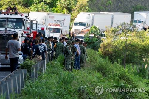 멕시코서 여객 버스 계곡 추락…"최소 15명 사망"