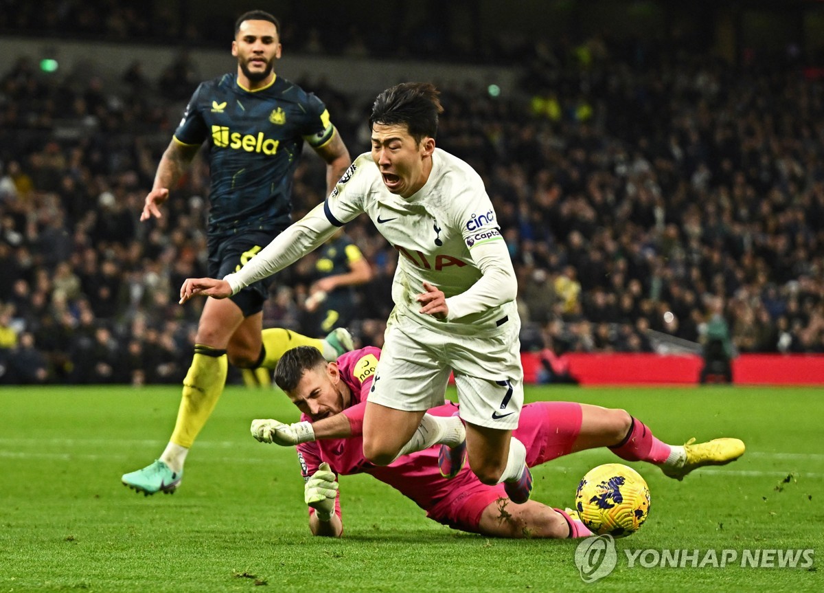 Tottenham S Son Heung Min Nets Th Goal Of Season In Win Over Newcastle Yonhap News Agency