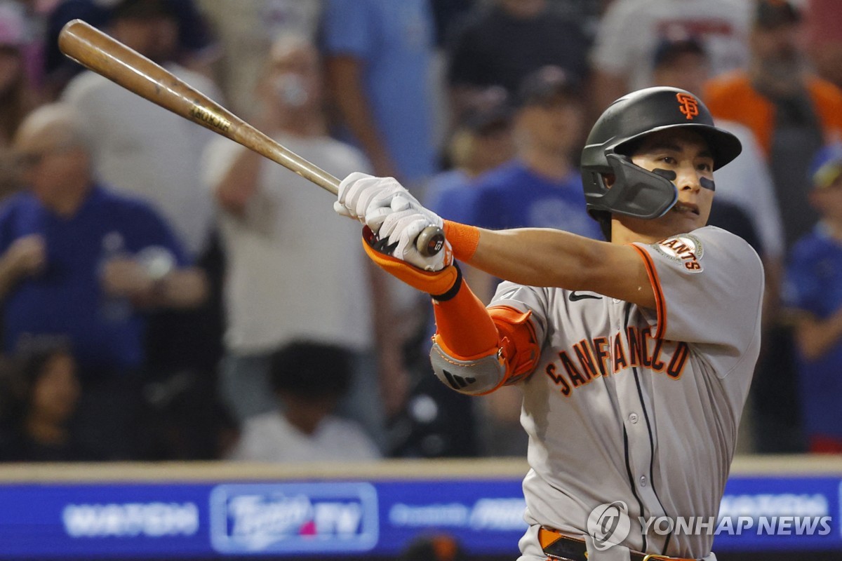 MLB 이정후, 12타석 연속 무안타…시즌 타율 0.287로 떨어져