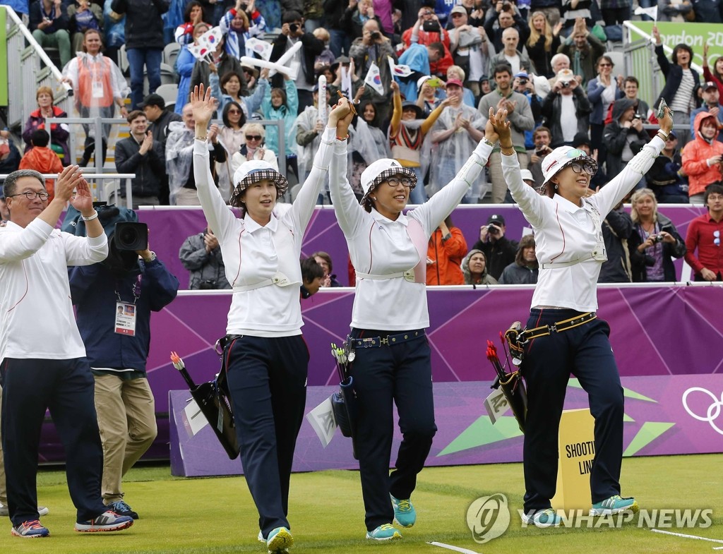 アーチェリー女子団体 韓国が五輪７連覇 聯合ニュース