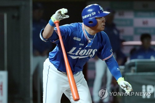 박한이, KBO리그 역대 5번째 2천100경기 출장…현역 1위