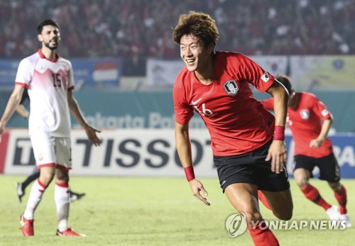 韓国が白星発進 バーレーンに圧勝 アジア大会サッカー男子 聯合ニュース