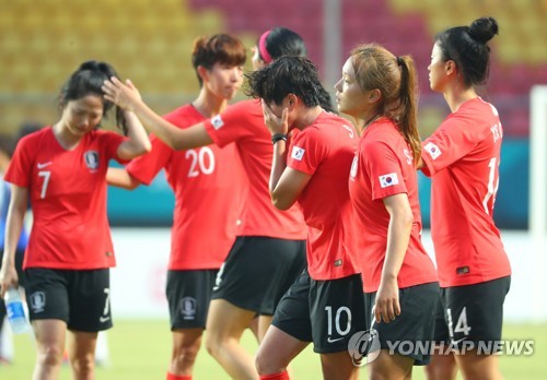 サッカー女子韓国 日本に負け準決勝敗退 アジア大会 聯合ニュース
