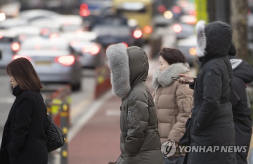 14일 철원 -13도, 서울 -7도…기온 급강하에 찬바람까지