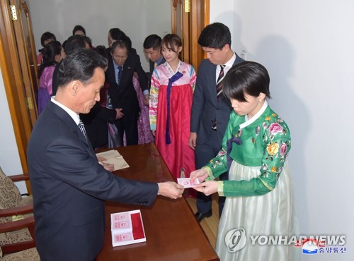 Corea del Norte celebra elecciones parlamentarias