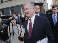 (LEAD) U.S. envoy for N.K. to visit Russia this week