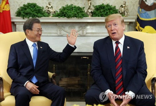  Moon, Trump reactivate summit diplomacy on N. Korea, Kim Jong-un cements power base