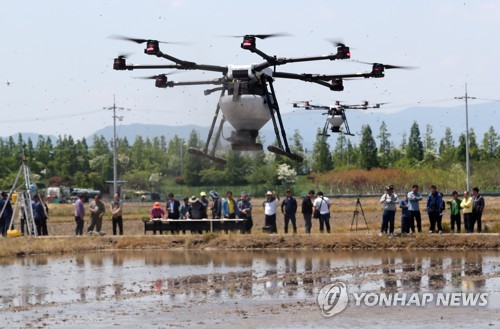 Sembrando con drones