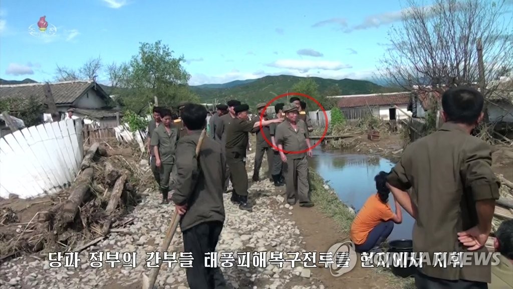 북한, 태풍 피해 복구 총력…간부들도 현장 파견