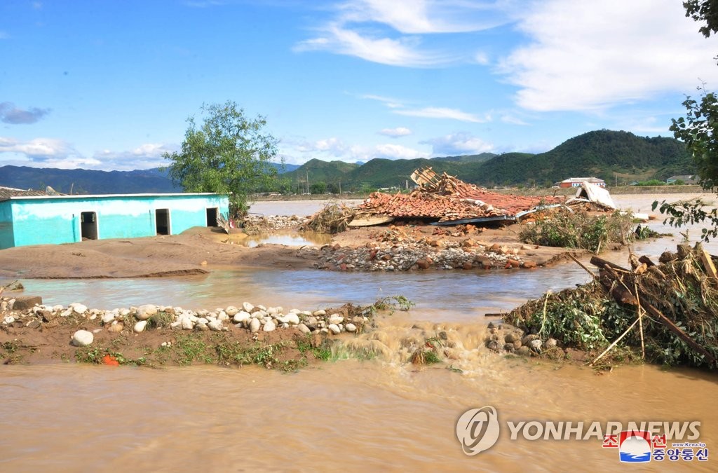 북한, 제13호 태풍 '링링' 피해 발생