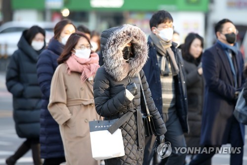 '한파 그리고 신종코로나'