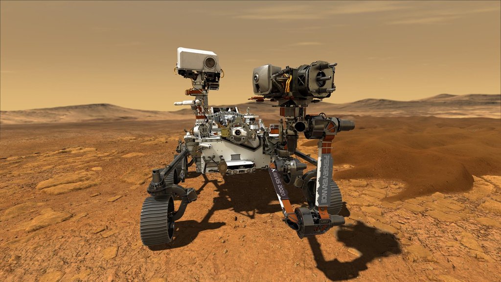 NASA의 화성탐사 로버 '퍼서비어런스'