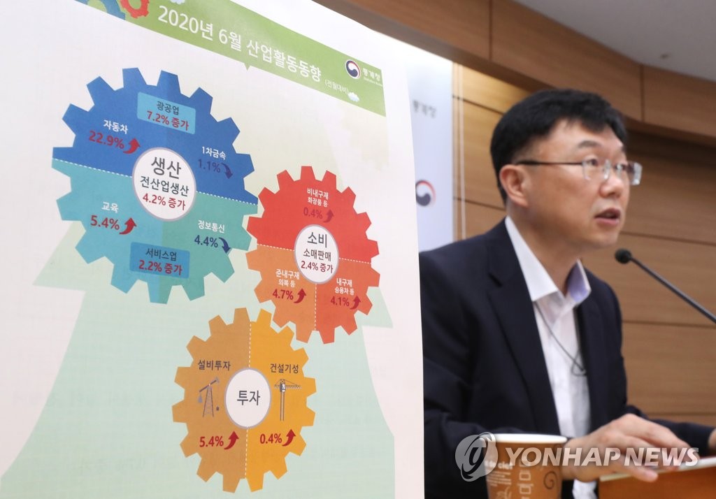 통계청, 소비, 투자 등 산업활동의 3대 지표 일제히 증가