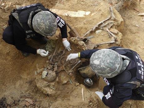 Reprise du projet d'excavation de restes de soldats dans la DMZ