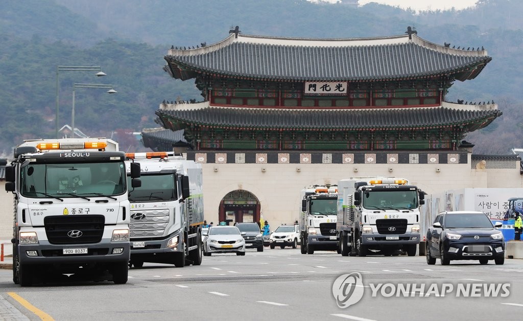 분진흡입 청소 차량