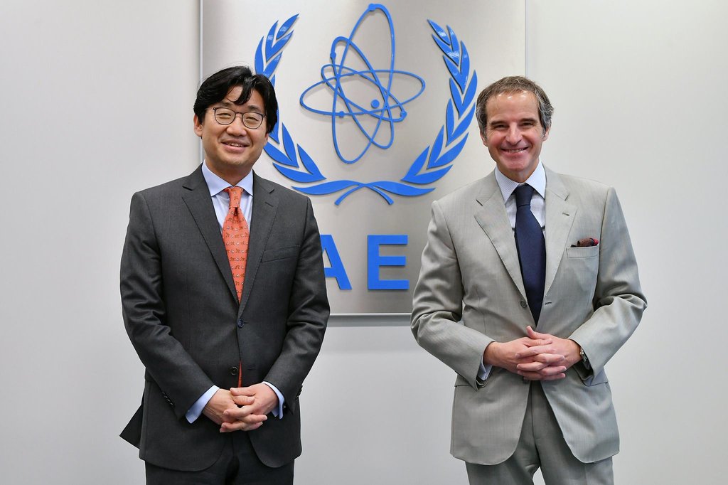 韓国外務次官　ＩＡＥＡ事務局長と会談＝福島汚染水問題を協議
