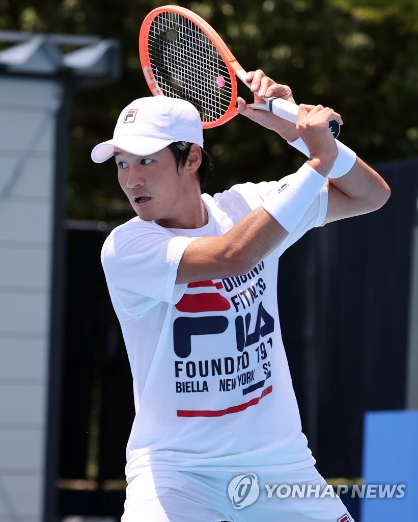S. Korean Olympic tennis player Yonhap News Agency