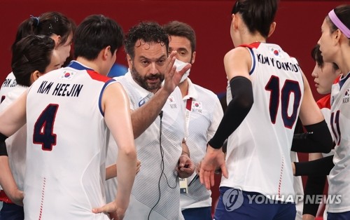 (Olympics) 'We still have one chance': volleyball coach not wanting to settle for 4th