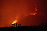 분출 6주 경과한 스페인 라팔마섬 화산