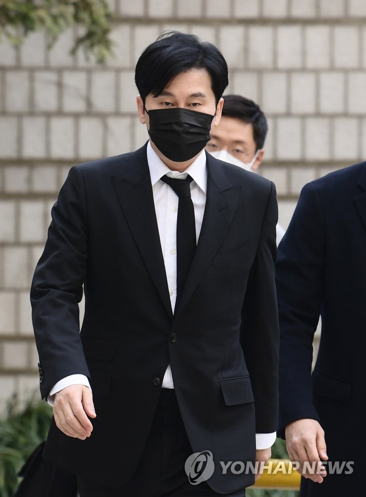 Former YG chief at trial