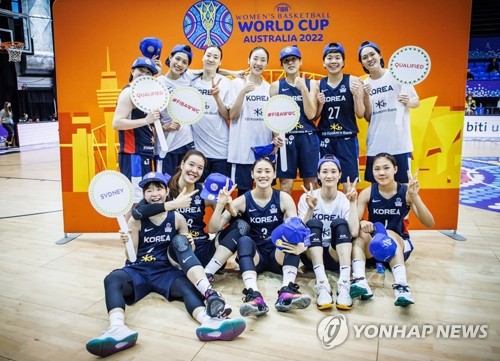 한국 여자농구, 9월 FIBA 월드컵에서 미국·중국 등과 같은 조