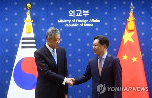 (3rd LD) S. Korea, China agree on close cooperation for stability in regional security