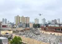 울산 중구, 드론·GIS 활용해 재개발 구역 사고 예방