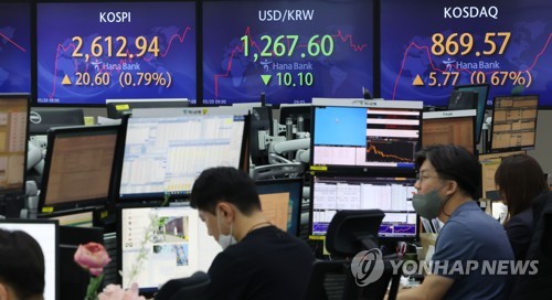 韓国総合株価指数が反発　１．８１％高