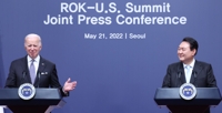  Yoon, Biden agree to broaden, deepen alliance amid N.K. threats, China's assertiveness
