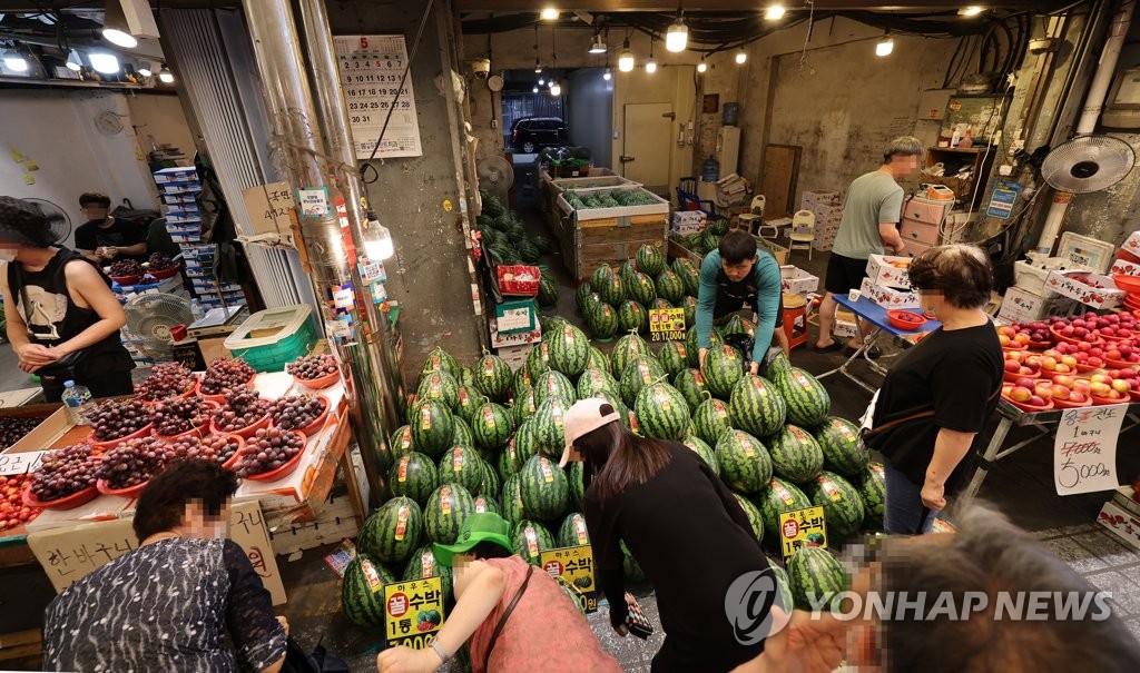 Shopping for watermelons