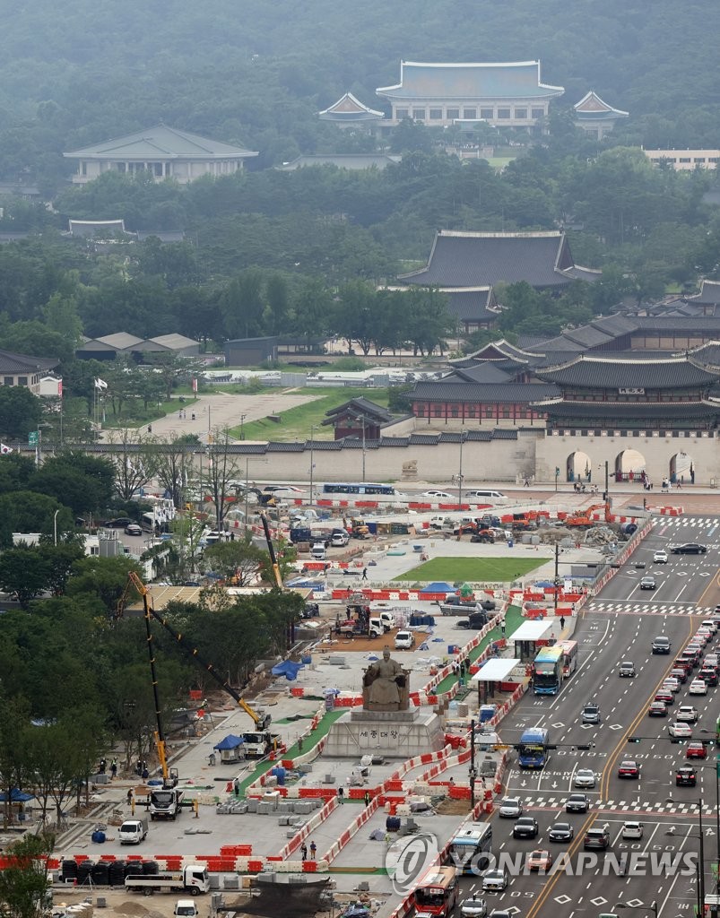 Reopening of Gwanghwamun Square upcoming