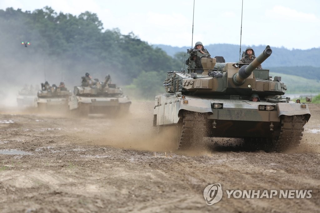 폴란드에 수출되는 한국산 전차