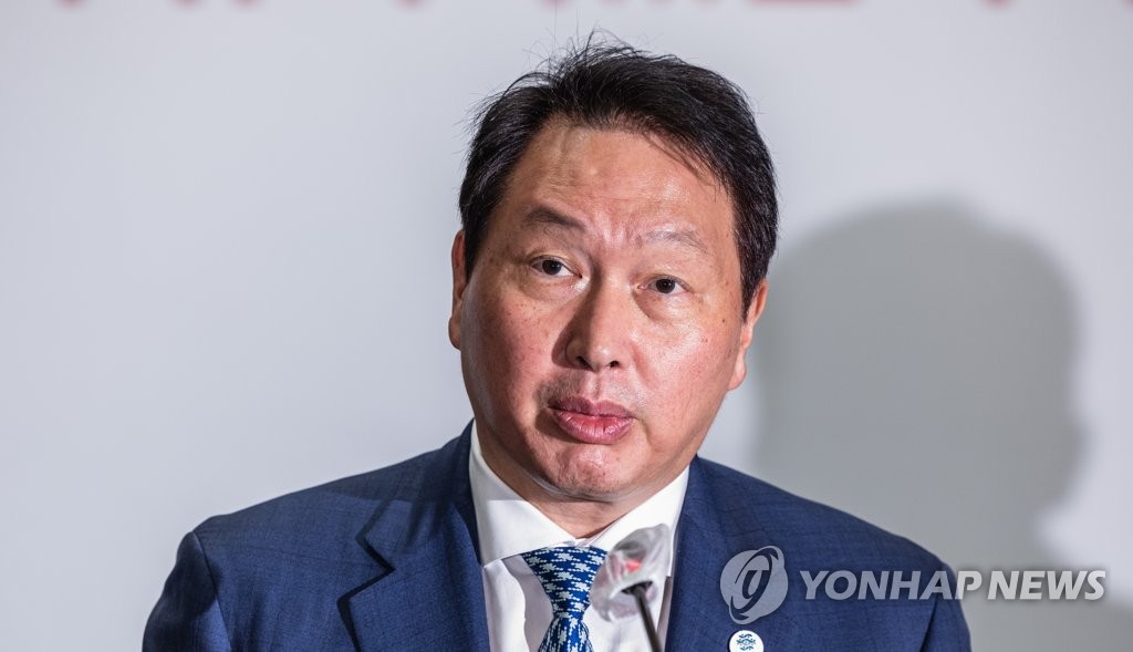 ＳＫグループの崔泰源会長（資料写真）＝（聯合ニュース）