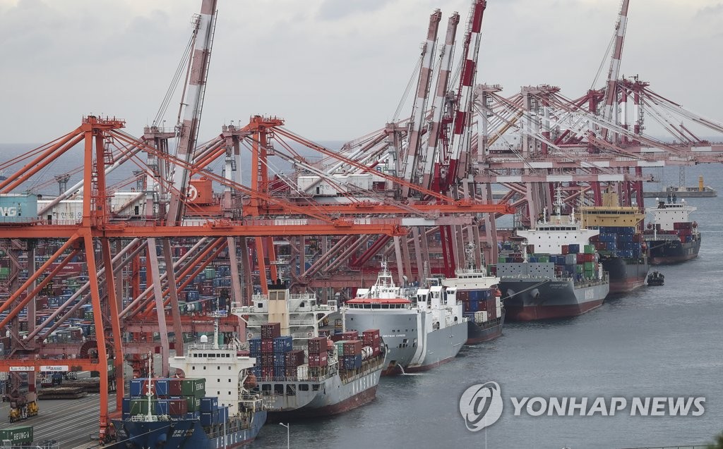 Las exportaciones surcoreanas disminuyen un 16,6 por ciento durante los 10 primeros días de septiembre