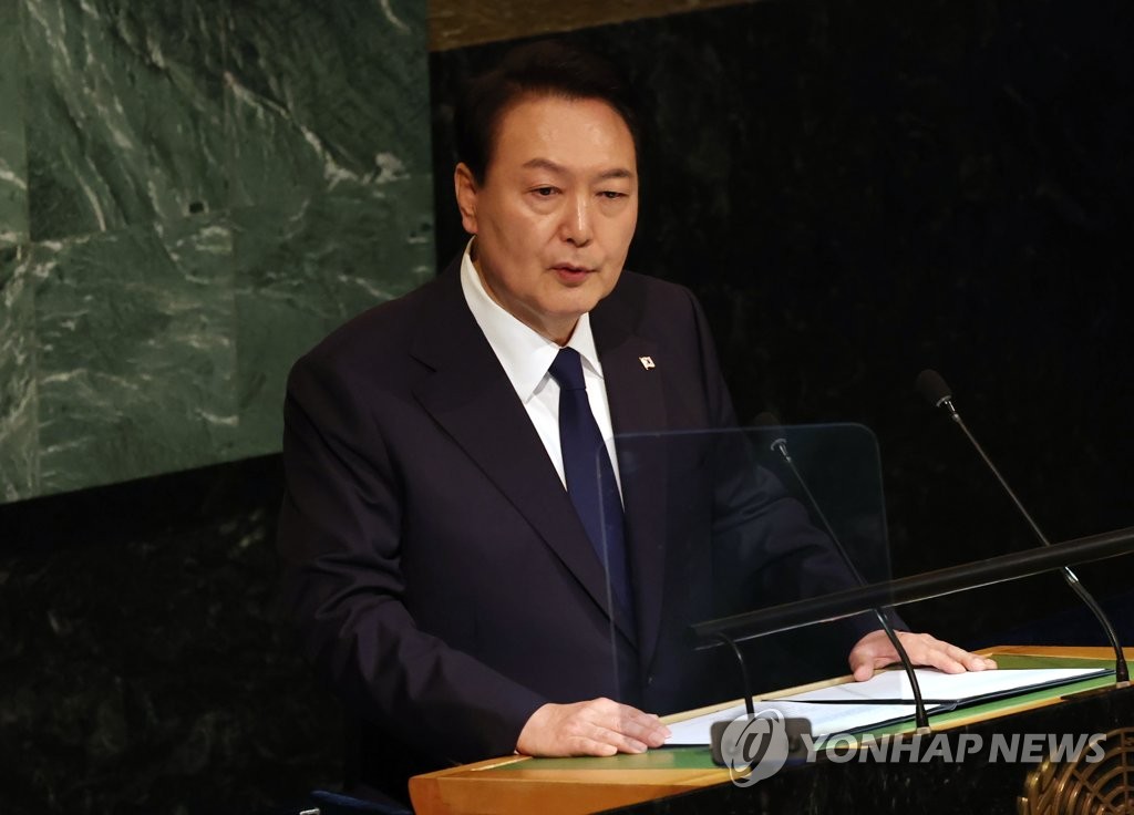 尹大統領の歴訪終了　初の国連演説に韓日会談も＝低俗発言には批判