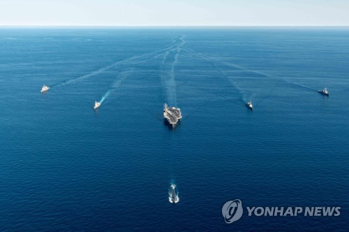 S. Korea-U.S.-Japan anti-sub drill
