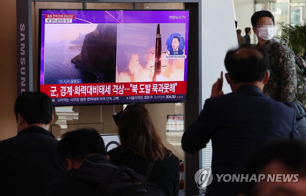 韓国軍　ＮＬＬ北朝鮮側の公海に空対地ミサイル３発＝北の発射に対抗 - 1