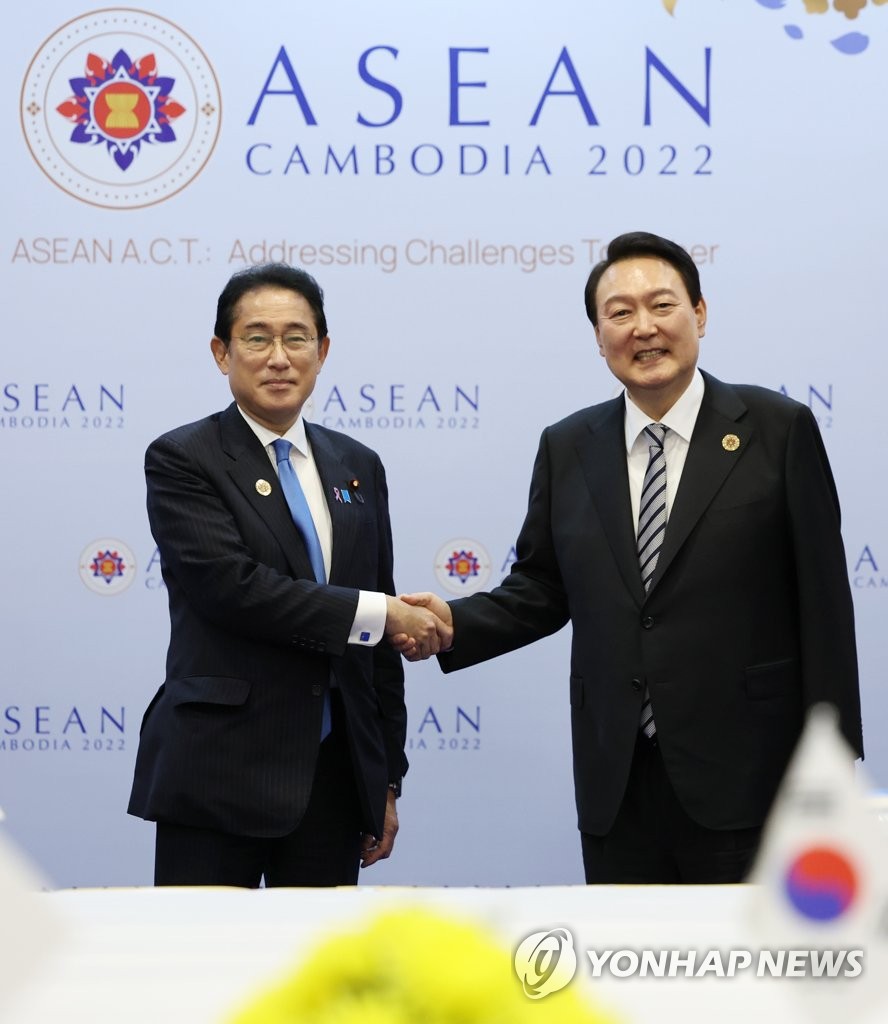 S. Korea-Japan ties on improvement trend after 'deep ordeal': Yoon