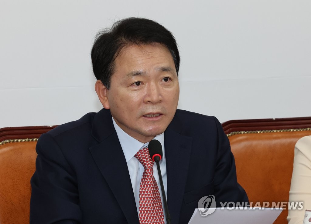 발언하는 성일종 정책위의장
