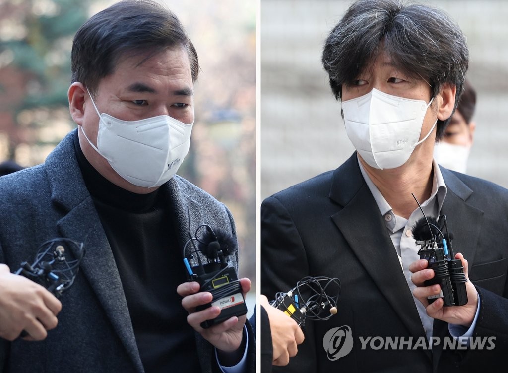 유동규·남욱, '대장동 의혹' 속행공판 출석