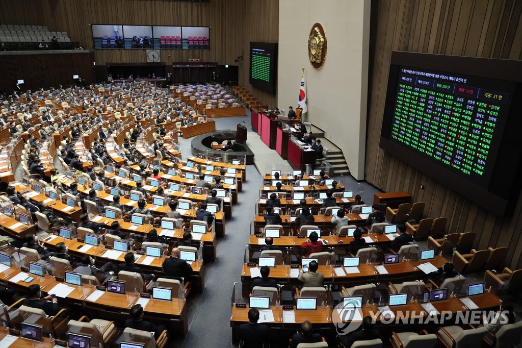 Bill For Parliamentary Probe Into Itaewon Tragedy Passed | Yonhap News ...