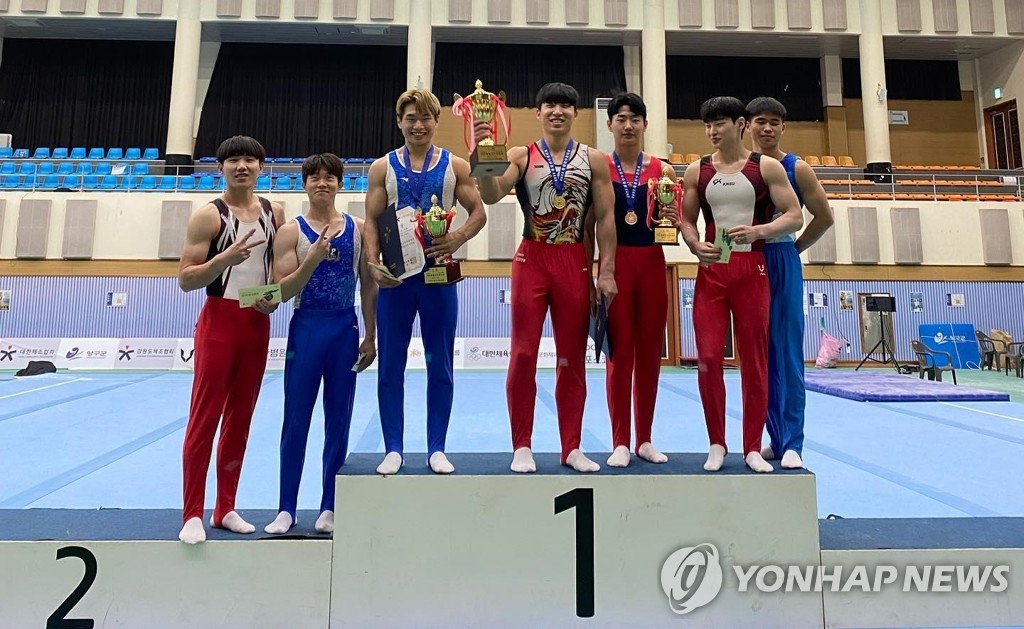 이준호, 2023년 기계체조 남자 대표 1차 선발전 1위