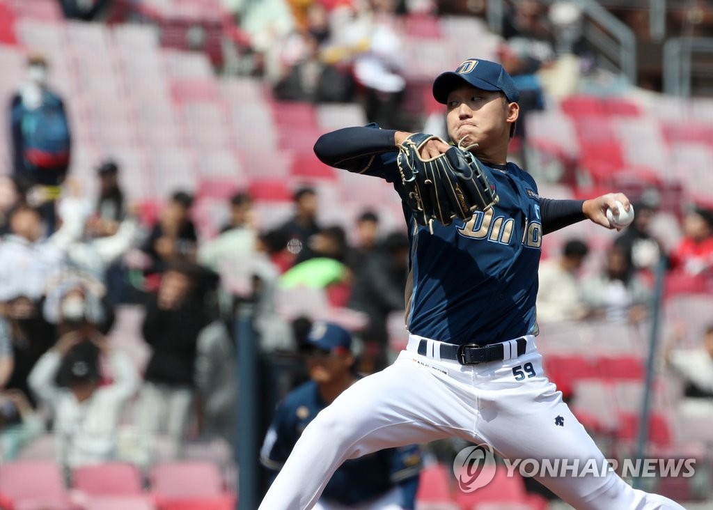 (LEAD) (Asiad) Injury-prone nat'l team pitcher throws scoreless rehab outing