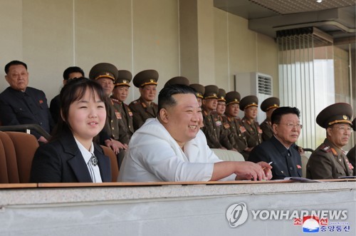 Kim Jong-un et sa fille
