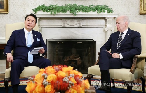 Yoon, Biden did not discuss military aid to Ukraine: official
