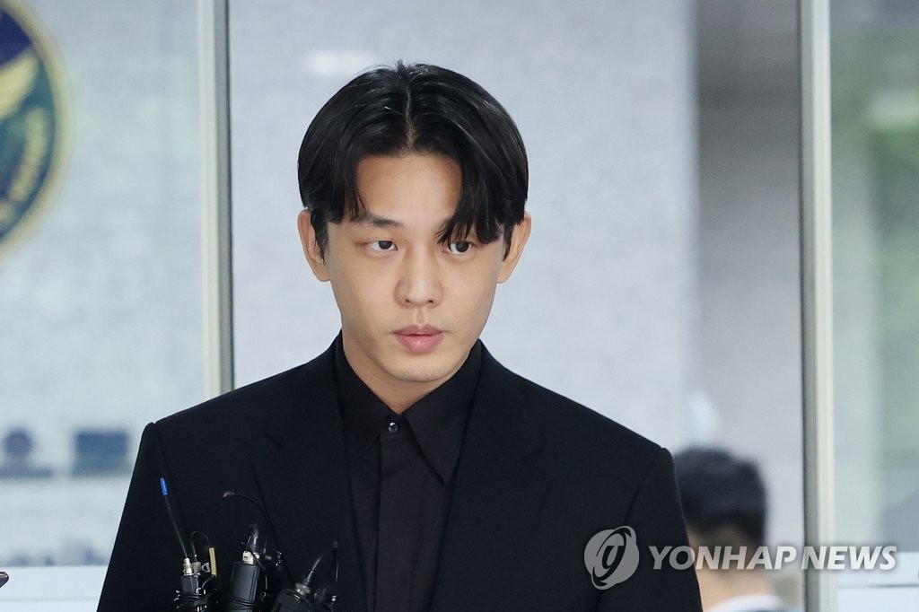 Signs detected of actor Yoo Ah-in attempting to destroy evidence in drug probe: police