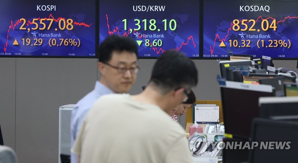 韓国総合株価指数が続伸　１．０４％高
