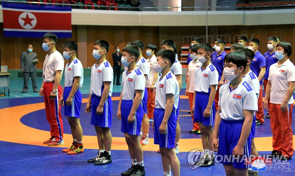 N. Korea marks World Wrestling Day